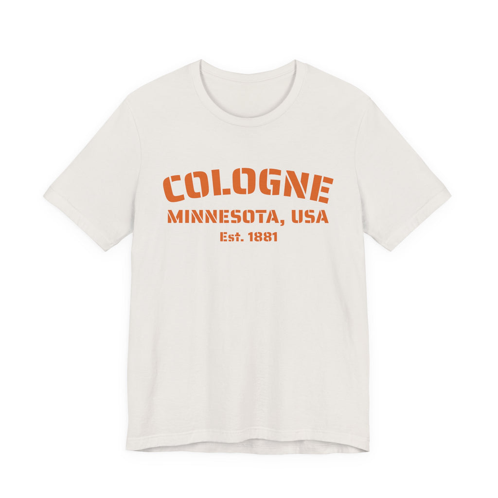 Cologne Orange Text Tee