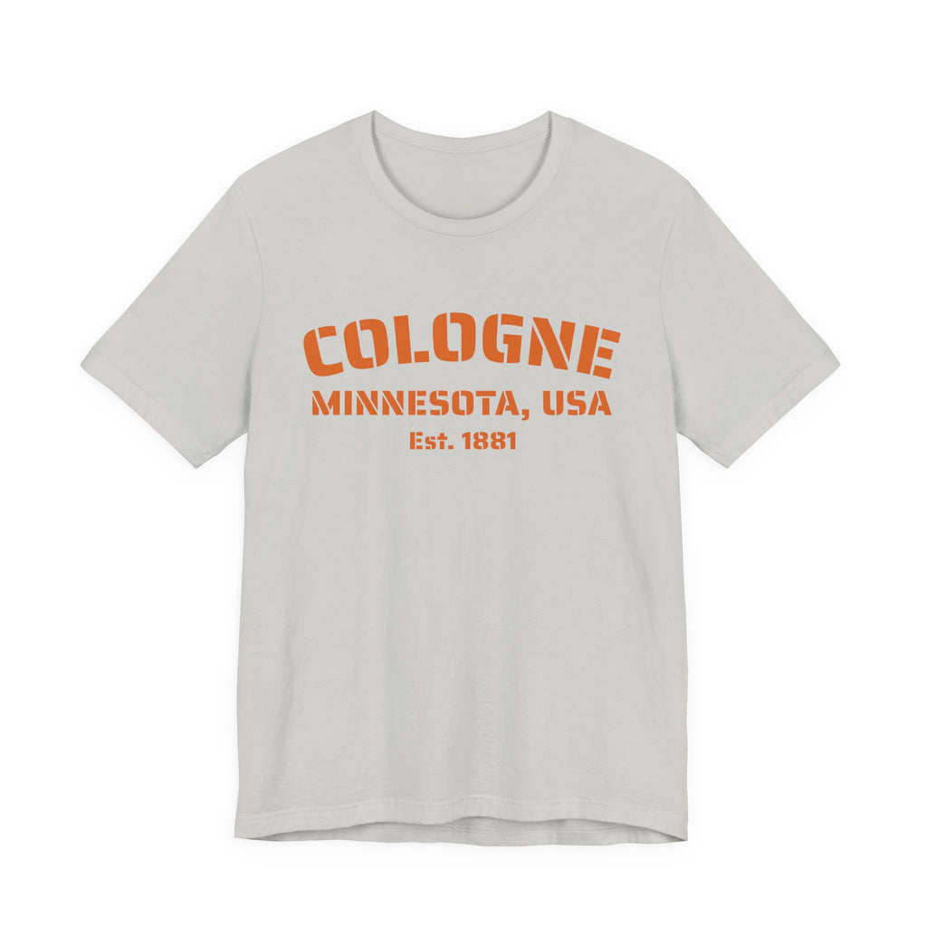 Cologne Orange Text Tee