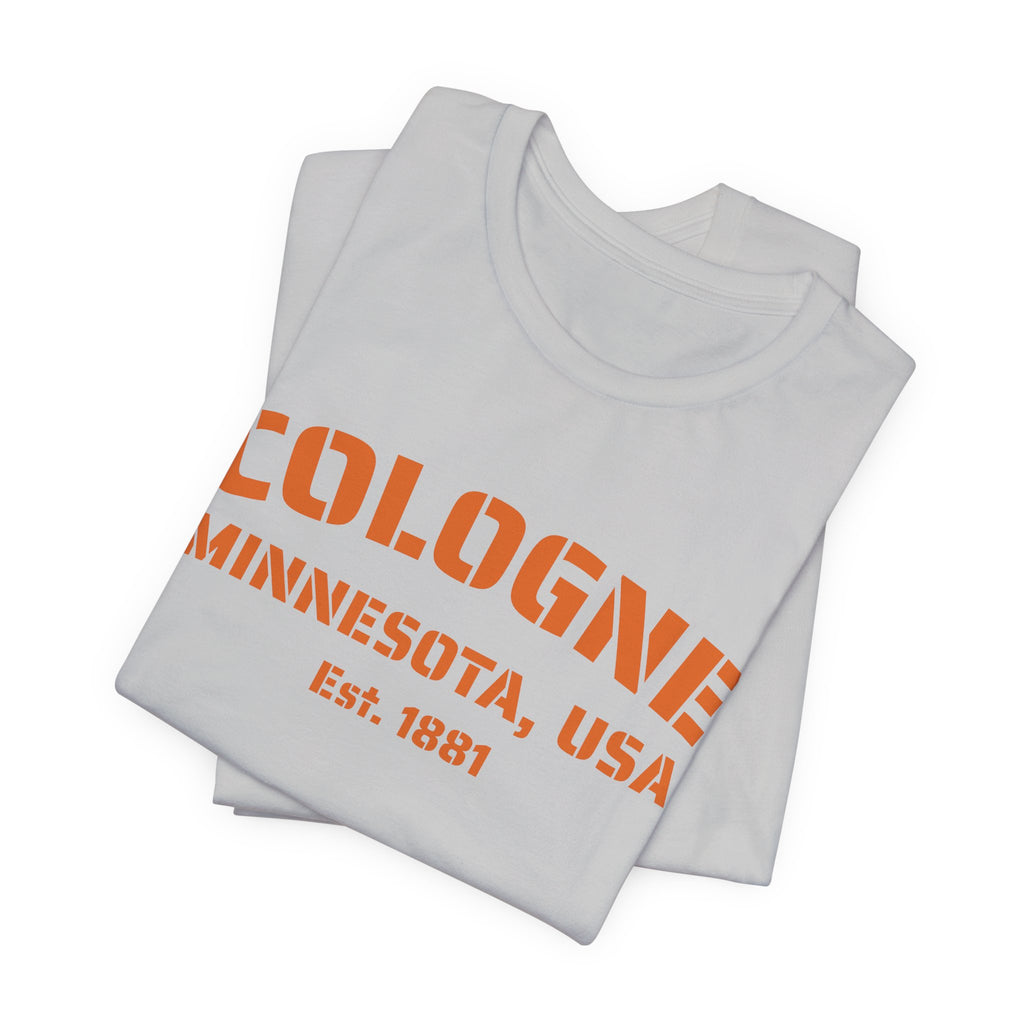 Cologne Orange Text Tee