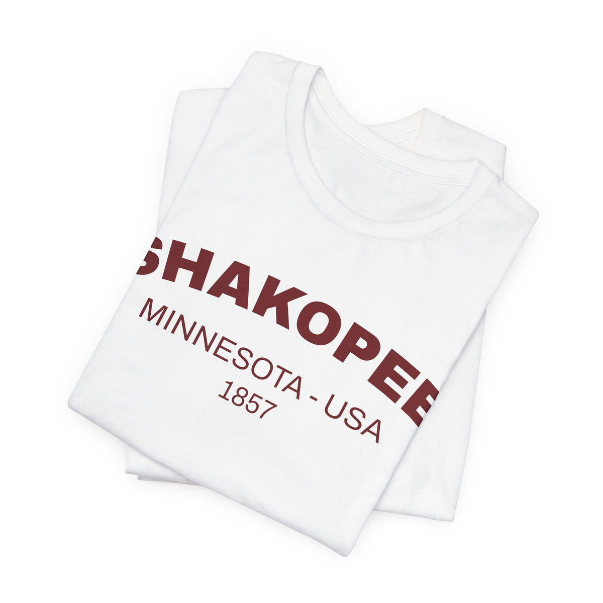 Shakopee Curved Print Tee