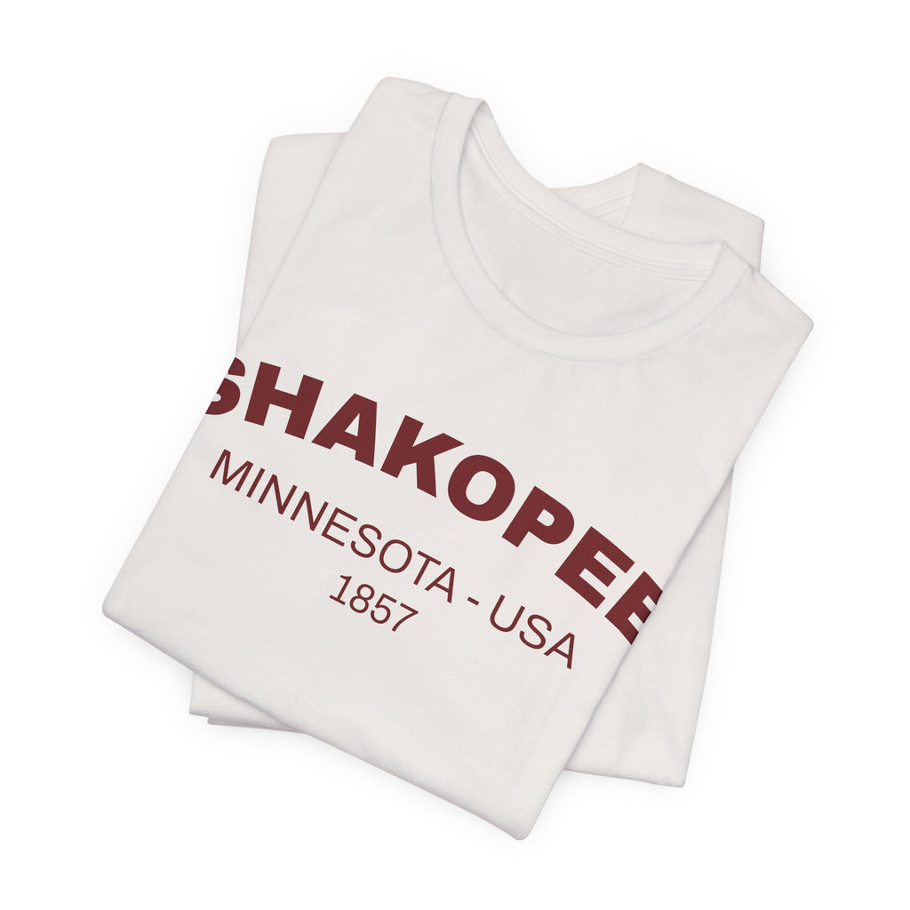 Shakopee Curved Print Tee