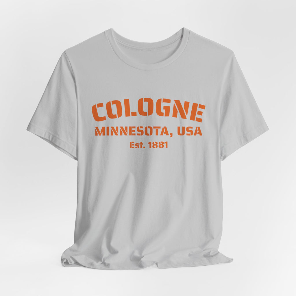 Cologne Orange Text Tee