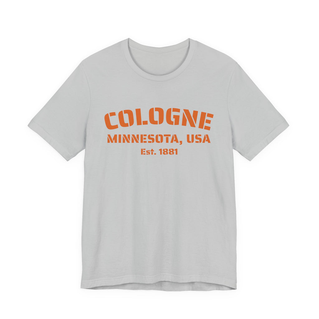 Cologne Orange Text Tee