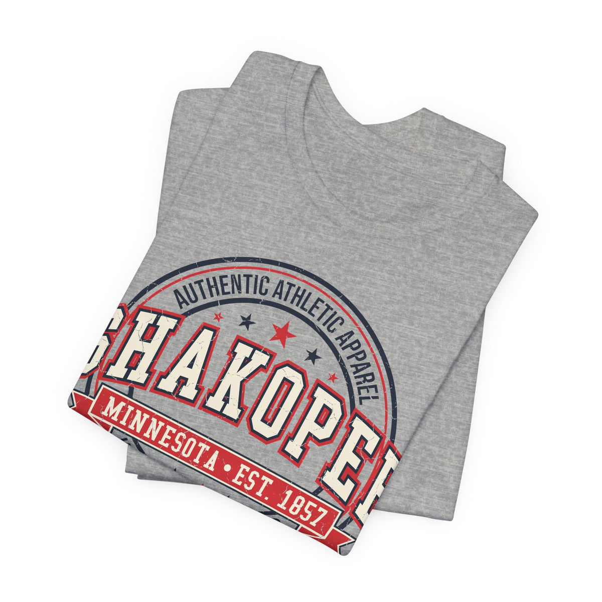Shakopee Minnesota Vintage Sport Tee – Retro Athletic Graphic T-Shirt