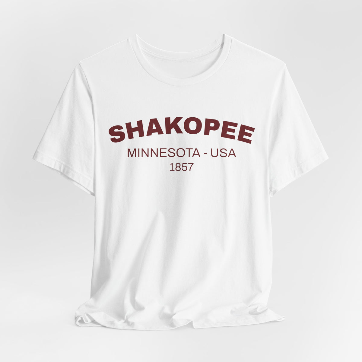Shakopee Curved Print Tee