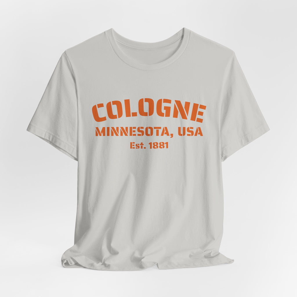 Cologne Orange Text Tee