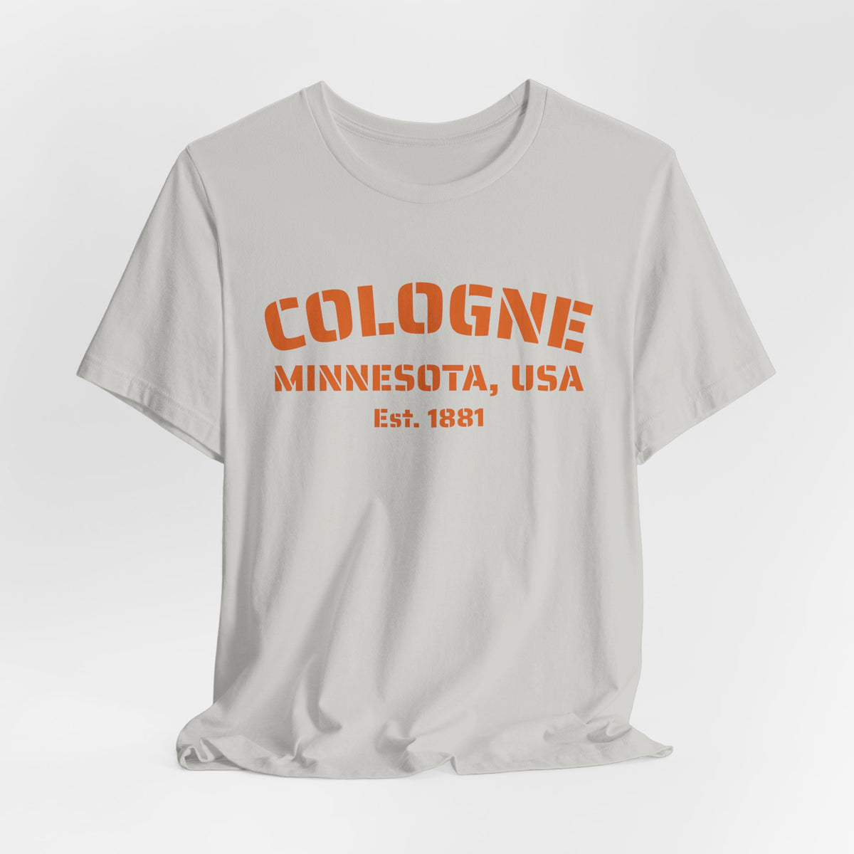 Cologne Orange Text Tee