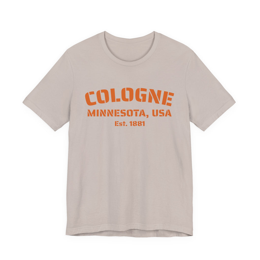 Cologne Orange Text Tee