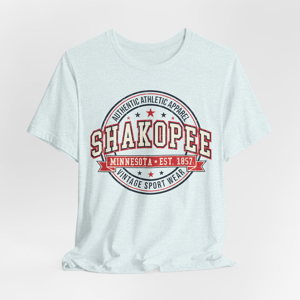 Shakopee Minnesota Vintage Sport Tee – Retro Athletic Graphic T-Shirt